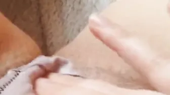 Leaking Twat Masturbation To Orgasm