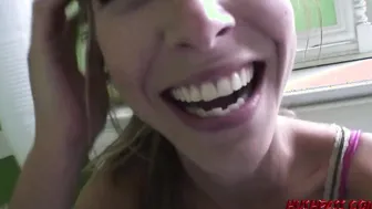 Blonde babe Brooke Banner getting her snatch pov Hammered