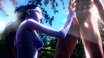 Overwatch Widowmaker porn video – Widowmaker PLAYS WITH SEX VIBRATORS INTO NATURE | 3D CARTOON