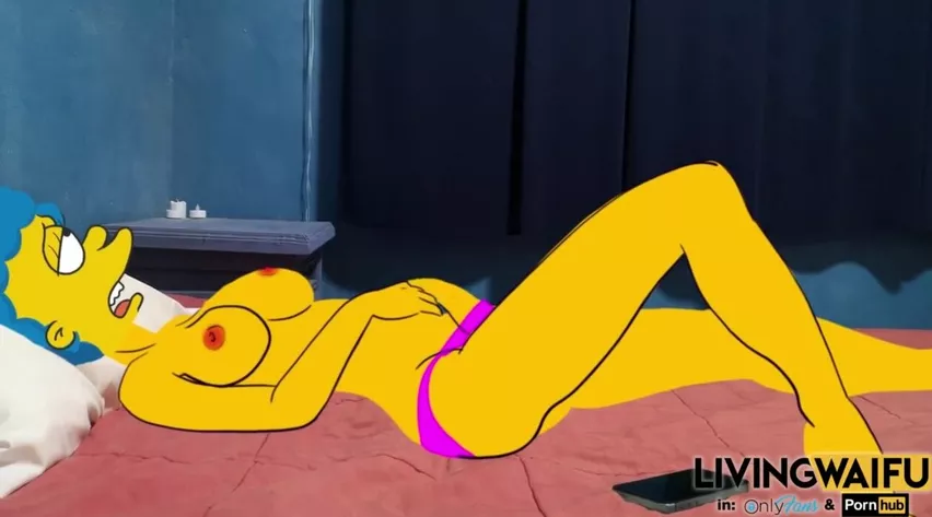 Simpsons Xxx - MARGE SIMPSON 2D Animated cougar Real MASTURBATE Huge ANIMATION Butt  Cosplay SIMPSONS XXX SEX PORN ANIMATED 4kPorn.XXX