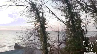 Sunsets & Big Dick - Amateur Babe Sucks Huge Cock in Public Beach