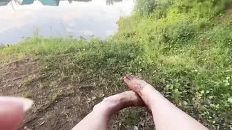 I Wash my Stunning Crazy Foot
