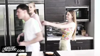Stepbrother Pranks Bunny Colby And Fills Her With hot Jizz