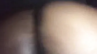 Young African Rides Penis inside the Vehicle