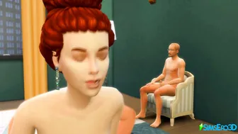 The Fiance was Boned inside Front of her Hubby (3D Anime / Sims four)