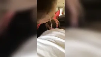 Messy Hair Girlfriend Deep Throats Fat Dick