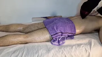 Real brother screwed me so turned on that he cum on me Milky