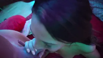 Hoe cant Stop Squirting all over his 10 Inch Penis Multiple Cum Shots