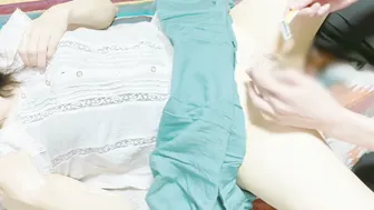 敏感なエロスイッチを押され発情淫乱女に豹変し中出しセックス　素人　個人撮影　日本人　カップル