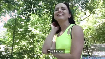 Lucky Dude porn video – Real pulled amateur give bj for money