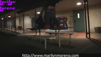 Mfm porn video – Amateur Hispanic Marilyn Moreno Blows and Fucks inside Outside 3 Way at School