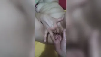 Double finger fucked of a Bulgarian ex-wife