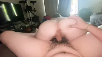 That’s what we Call a AssQuakepov Gigantic Ass PAWG gets a Cummed Reverse Cowgirl
