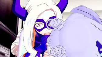 My Hero Academia Nejire and Mt Lady GOTTEN CREAMPIED Three-Way point of view Anime