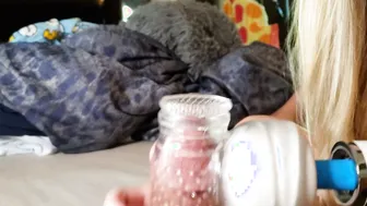 Hitachi Orgasm with Toes