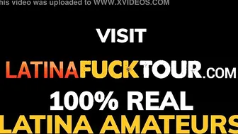Beauty Hispanic 19 Year Old Step Daughter Ejaculates on Papis Penis
