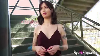 Silvia getting her ANAL DEBUT with a AFRICAN COCK