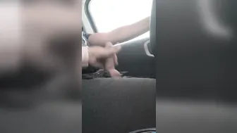 Drive Home from Vacation Wifey offer Passionate Hand Job