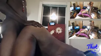 Thot into Texas - Doggy Style African Irresistible Fucked Doggy Backshots Bushy Snatch Doggy Style