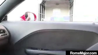 Ebony Ass Thick Red Getting Fucked By big black dick Rome Major