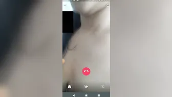 While Watching porn video – Fucking with Snapchat Boy into Movie Call while my Hubby Jerks off Watching