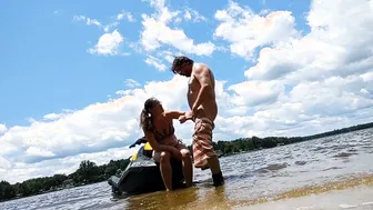 A Quick Break for a Quick Outdoor Oral Sex and Banged on the Jet Ski
