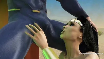Incredible Pounded wonder Woman