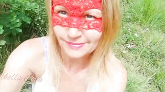 Risky Walk inside Forest after taking off all Clothes with Masturbation and Orgasm - Tik Tok Abella Love