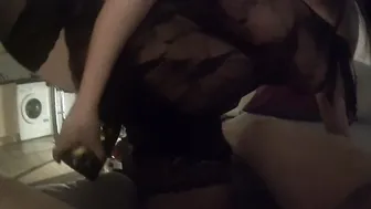 Barbara and a bottle