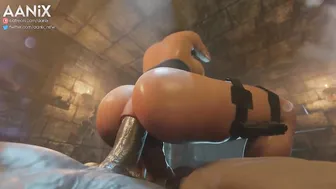 Jill Valentine Double Penetrated And Creampied