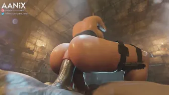 Jill Valentine Double Penetrated And Creampied