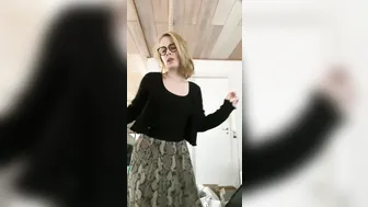 Amateur Practicing Dancing Home alone - MissJenniP