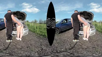 Darya Fucks her Vehicle Mechanic