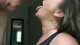 Eager Bj and Facial for the Neighbor to Peek on from your Hoe Fiance