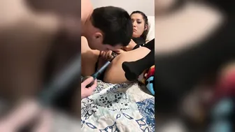 Crazy Hot Native American Fiance Having Fun with her Cunt