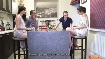 18videoz - Staying together to nailed Greta A Taissia Shanti
