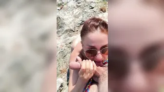 Beach Sex and Amateur Bj with Cummed my Booty KleoModel