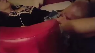 Hot Blonde MILF Gives Sensual Massage to Her Client's Big Dick