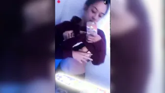 Mischievous Teen Hacks Friend's Phone & Shows Off Her Sexual Side