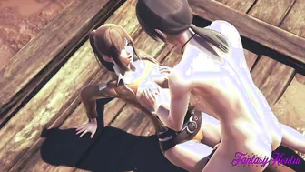 Attack on titans Anime - Sasha is screwed
