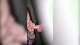 I share my fiance at the glory hole