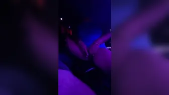 Very Risky Outdoor Cunt into Restaurant Bar Having Fun with herself People around