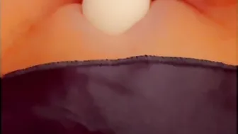 Teens Babysitter Having Fun with her Twat and Groaning