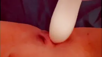 Teens Babysitter Having Fun with her Twat and Groaning