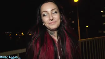 Outside Agent Tattoo Hottie Sharlotte Thorne Plowed
