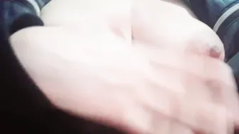 I groped my breasts very well