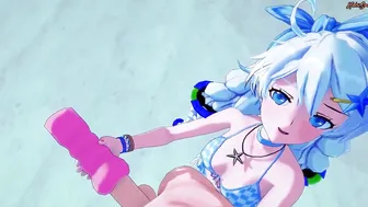 Kiana Kaslana gets pov plowed at the Beach - Honkai Impact 3rd