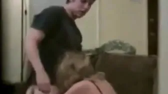 Fiance fucks the young pizza bro
