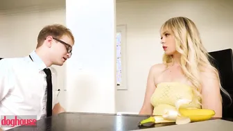 (Lilly Bell) Has Her Bushy Snatch Licked And Banged By Her Step