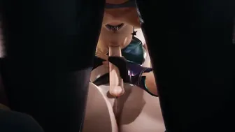 League of Legends Futa - Akali getting creampied by Evelynn